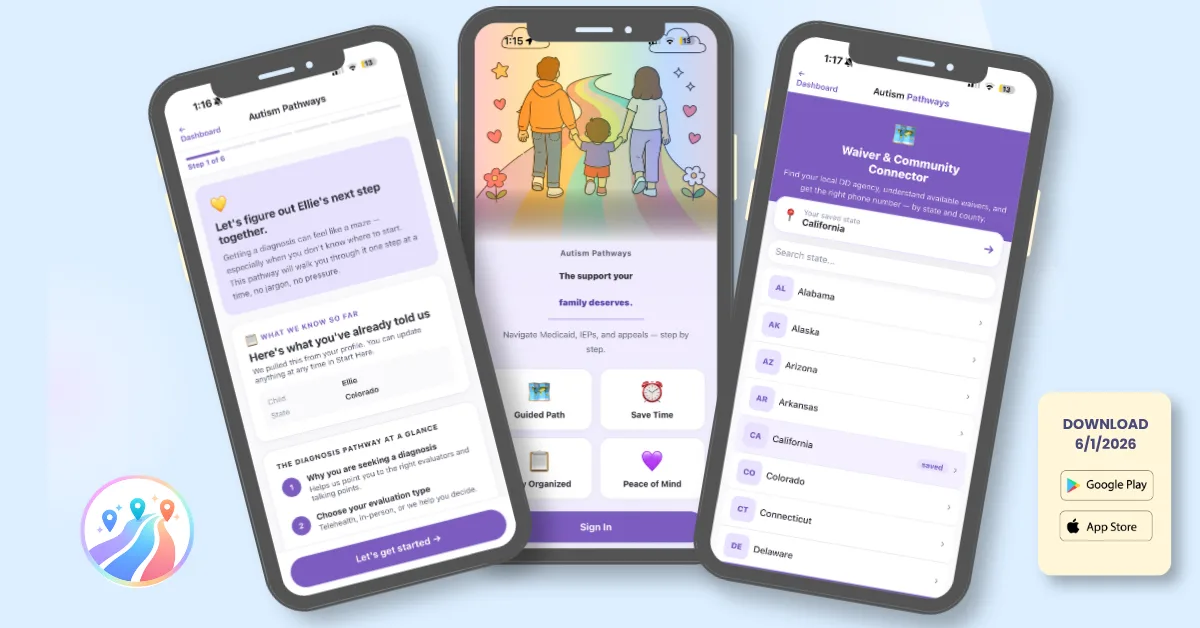 Autism Pathways App Launches With 50-State Waiver Directory