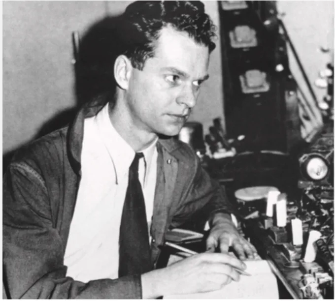 B.F. Skinner as a young man, around the time he left Susquehanna for Hamilton College in 1922.