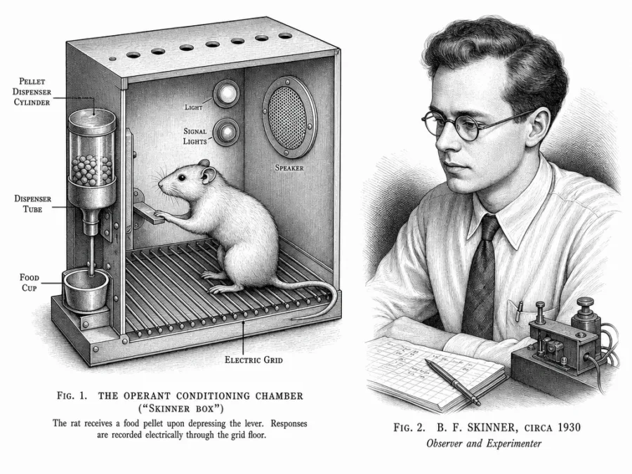 The Skinner Box and the Birth of Operant Conditioning
