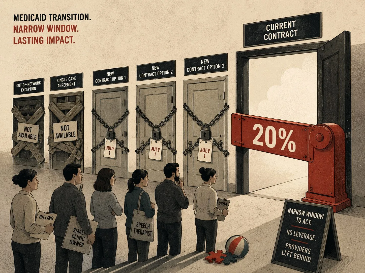 Georgia s Medicaid ABA providers face a harrowing choice with no good options.