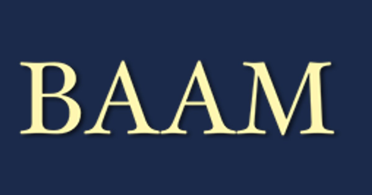 Behavior Analysis Association of Michigan (BAAM) logo