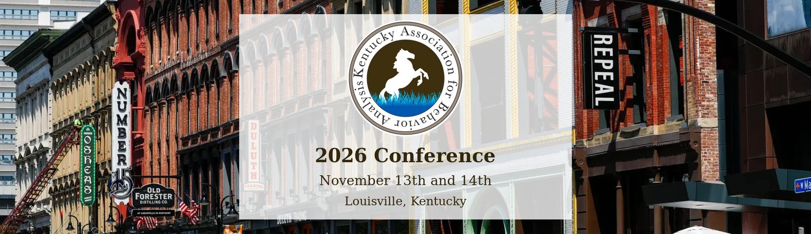 KYABA 2026 Conference banner, Louisville, Kentucky